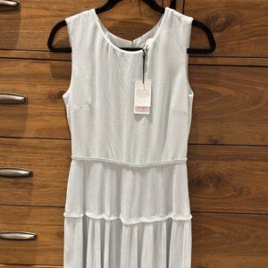 NWT Reiss Justyna Plisse dress